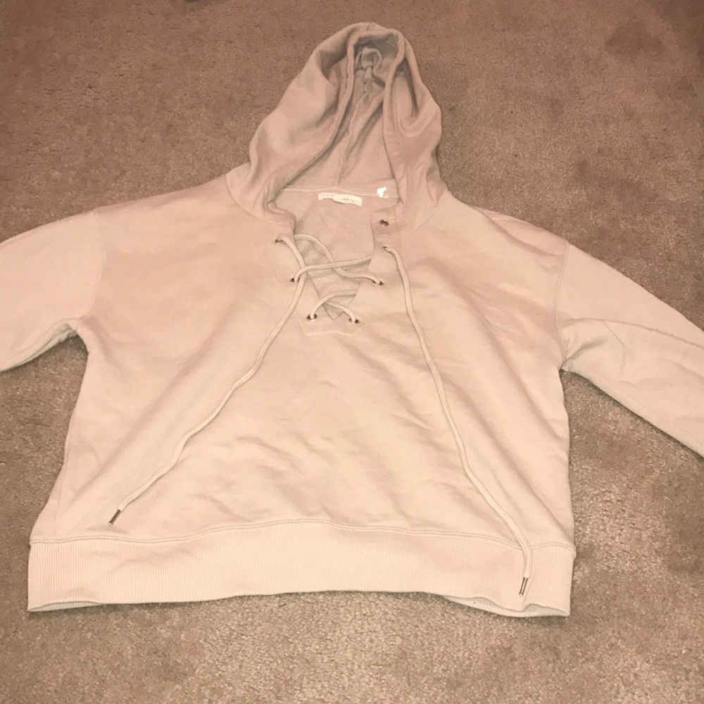 Tan sweatshirt